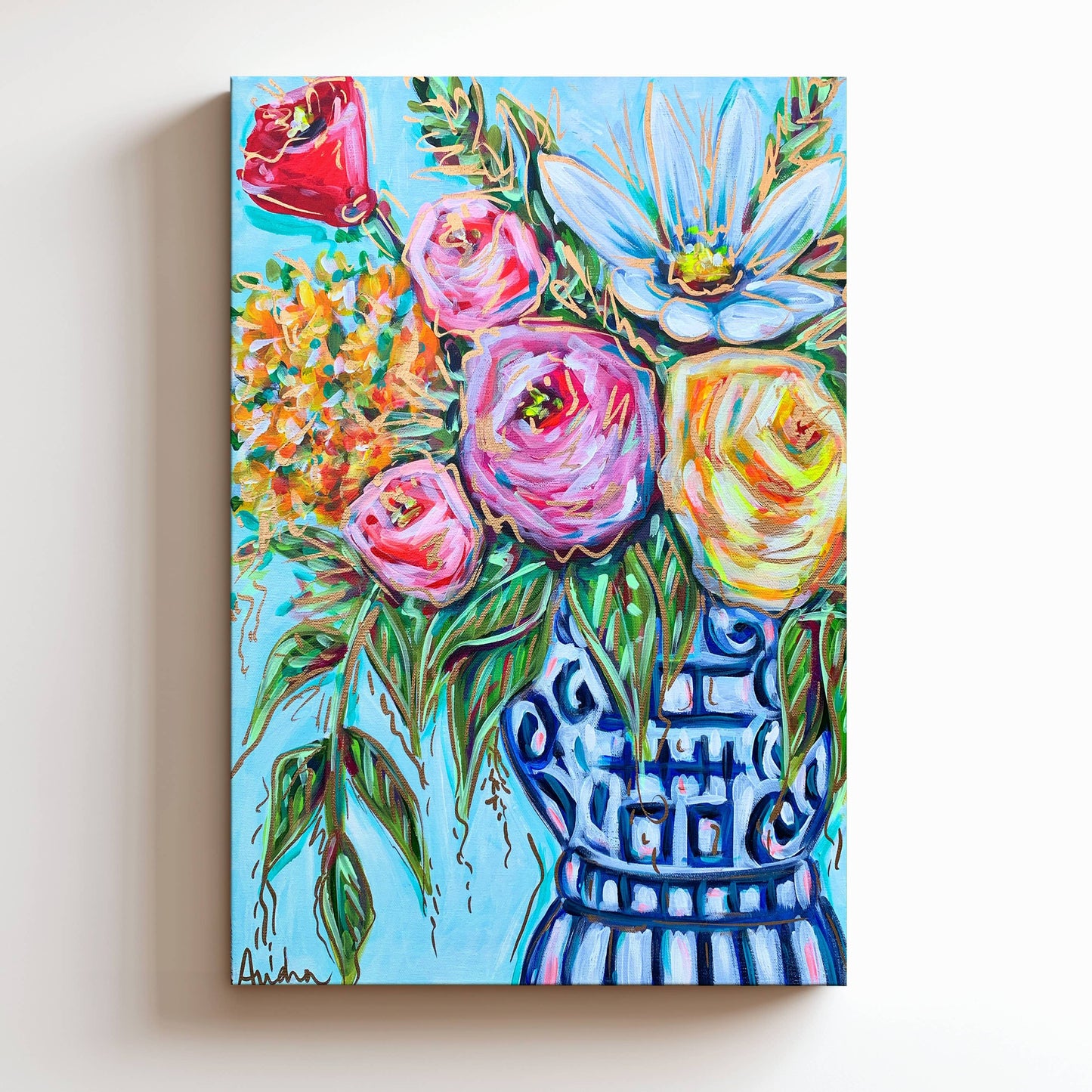 Fancy Floral Art Print