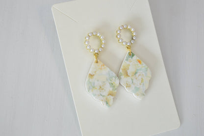 Acrylic Floral Earrings