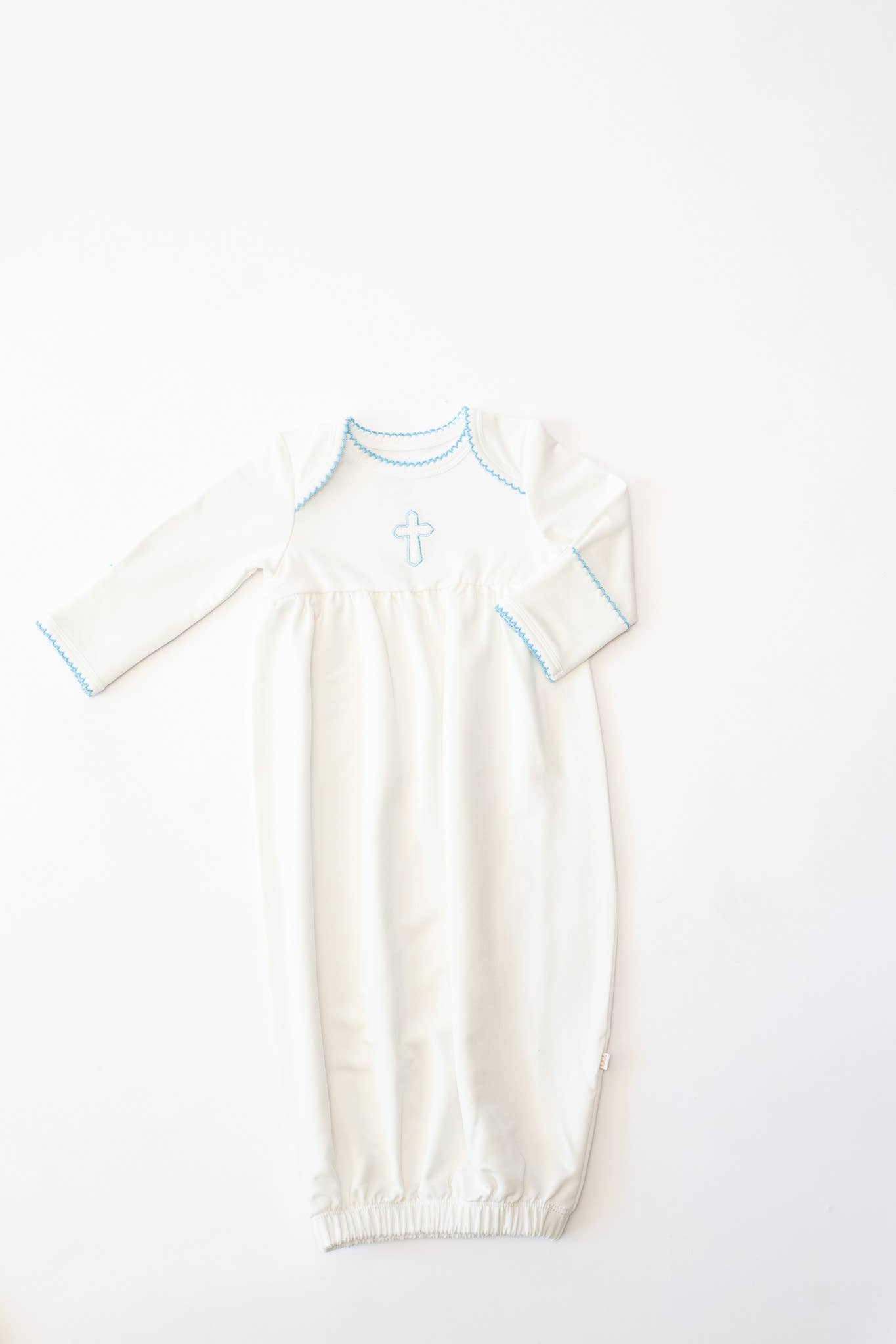 Blue Cross (Baptism/Christian) Infant Gown