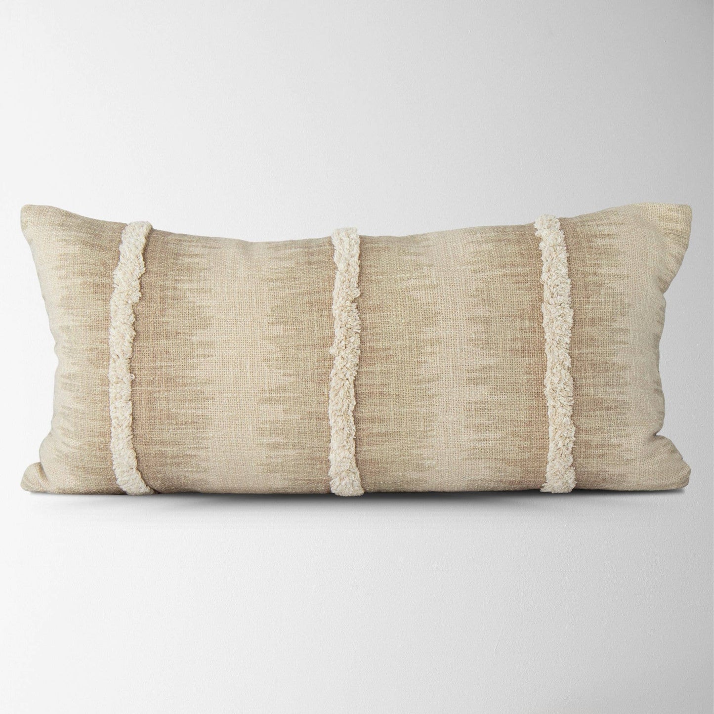 Zaylee Shibori Tufted Pillow Cover – Boho Decorative Accent