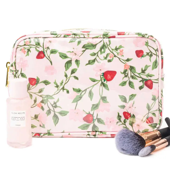 Botanical Berry Cosmetic Case