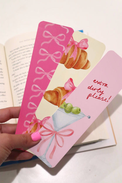 Pink Bookmarks | Set of 3