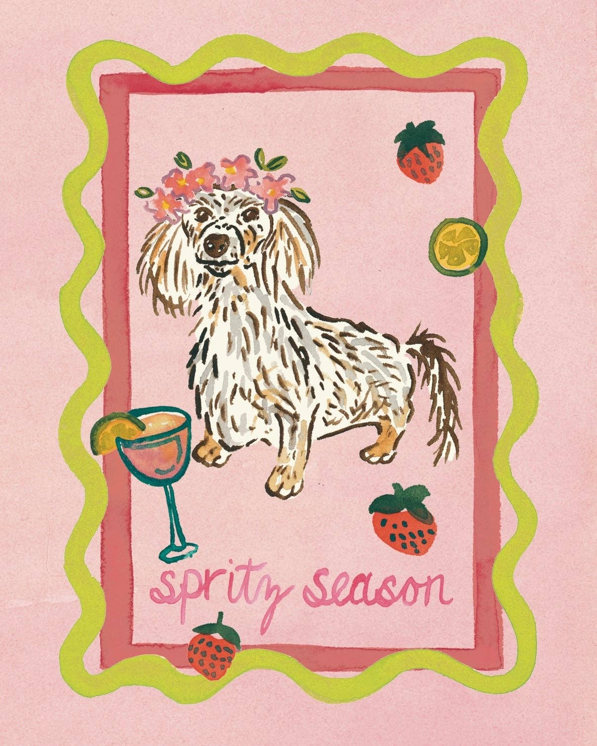 Spritz Season Art Print