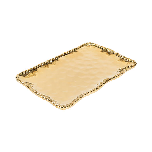 Gold Rope Platter