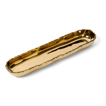 Gold Rock Cracker Tray