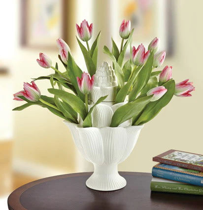White Artichoke Tulipiere