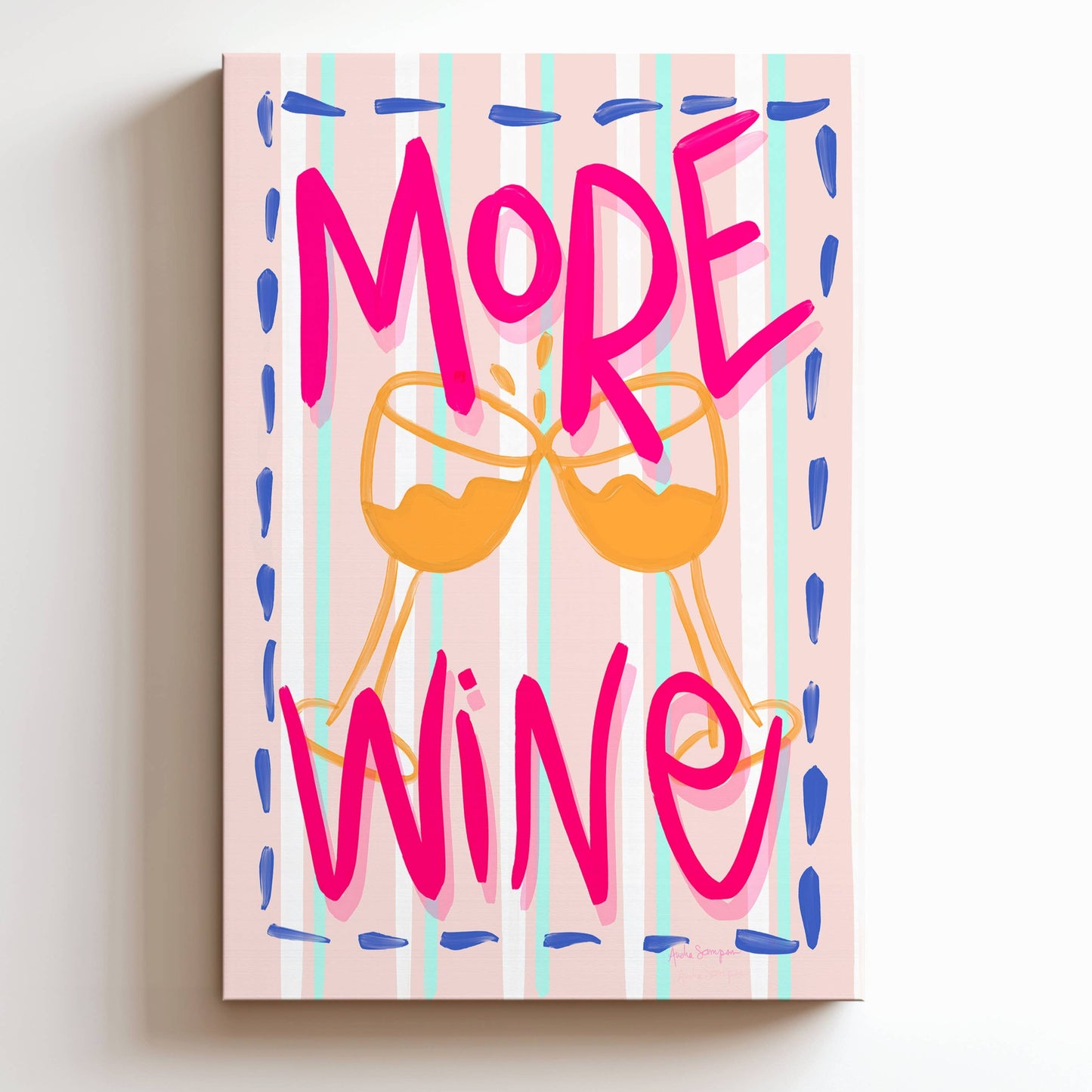More Wine Painting (8x10)