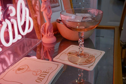 Dirty Martini Coaster Set of 4