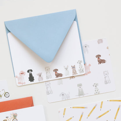 Dogs Flat Notes | Boxed Set of 6