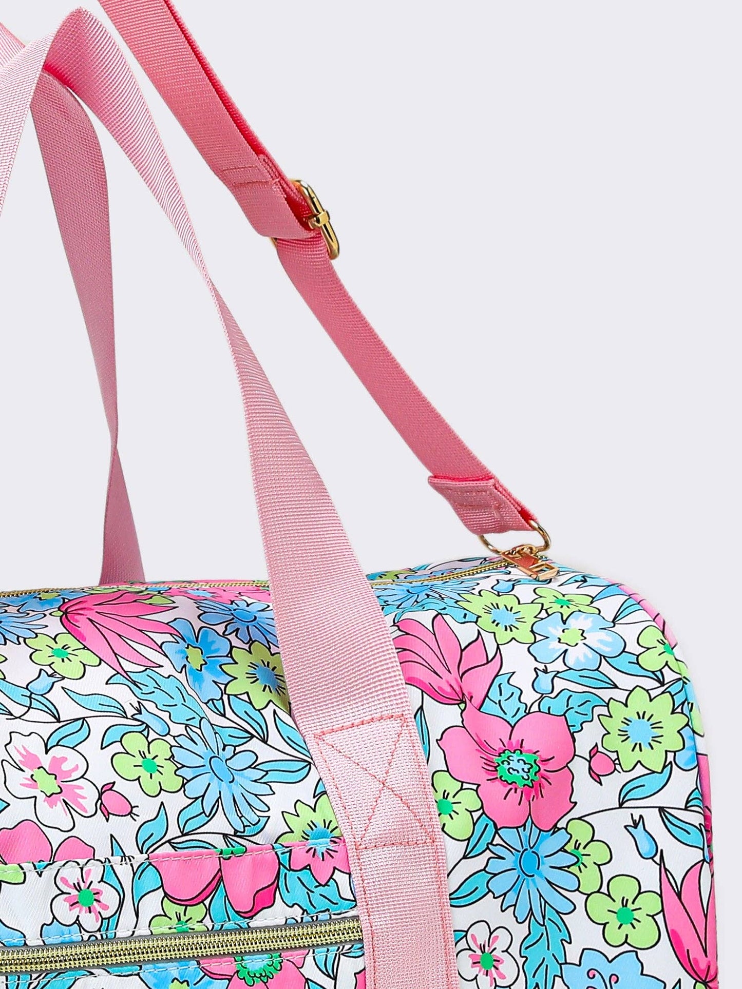 Groovy Floral Duffel Bag