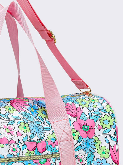 Groovy Floral Duffel Bag