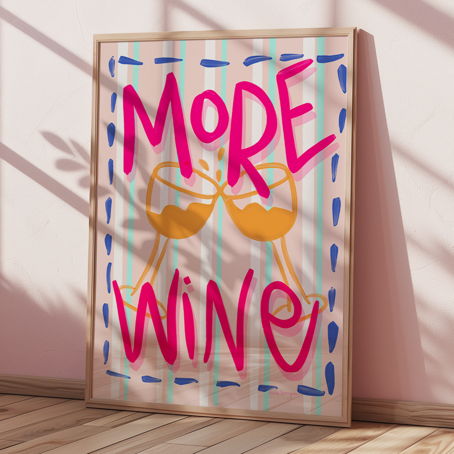 More Wine Painting (8x10)