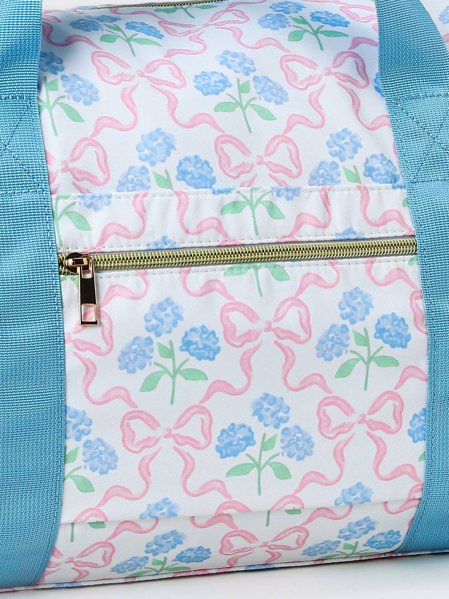 Floral Bow Duffel Bag