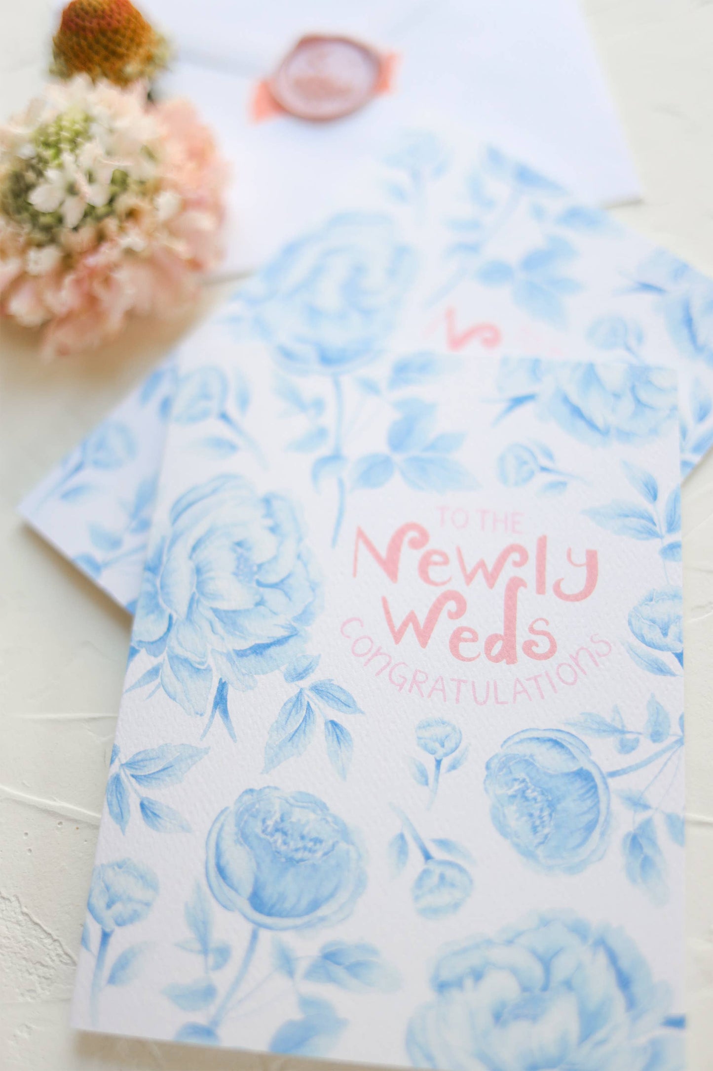 Congratulations to the newlyweds Greeting Card