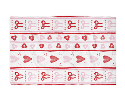 Heart & Bows- Kitchen Towel