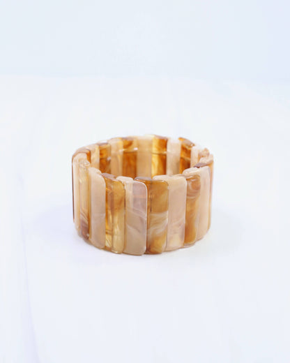 Canton Layered Stretch Bracelet Tortoise
