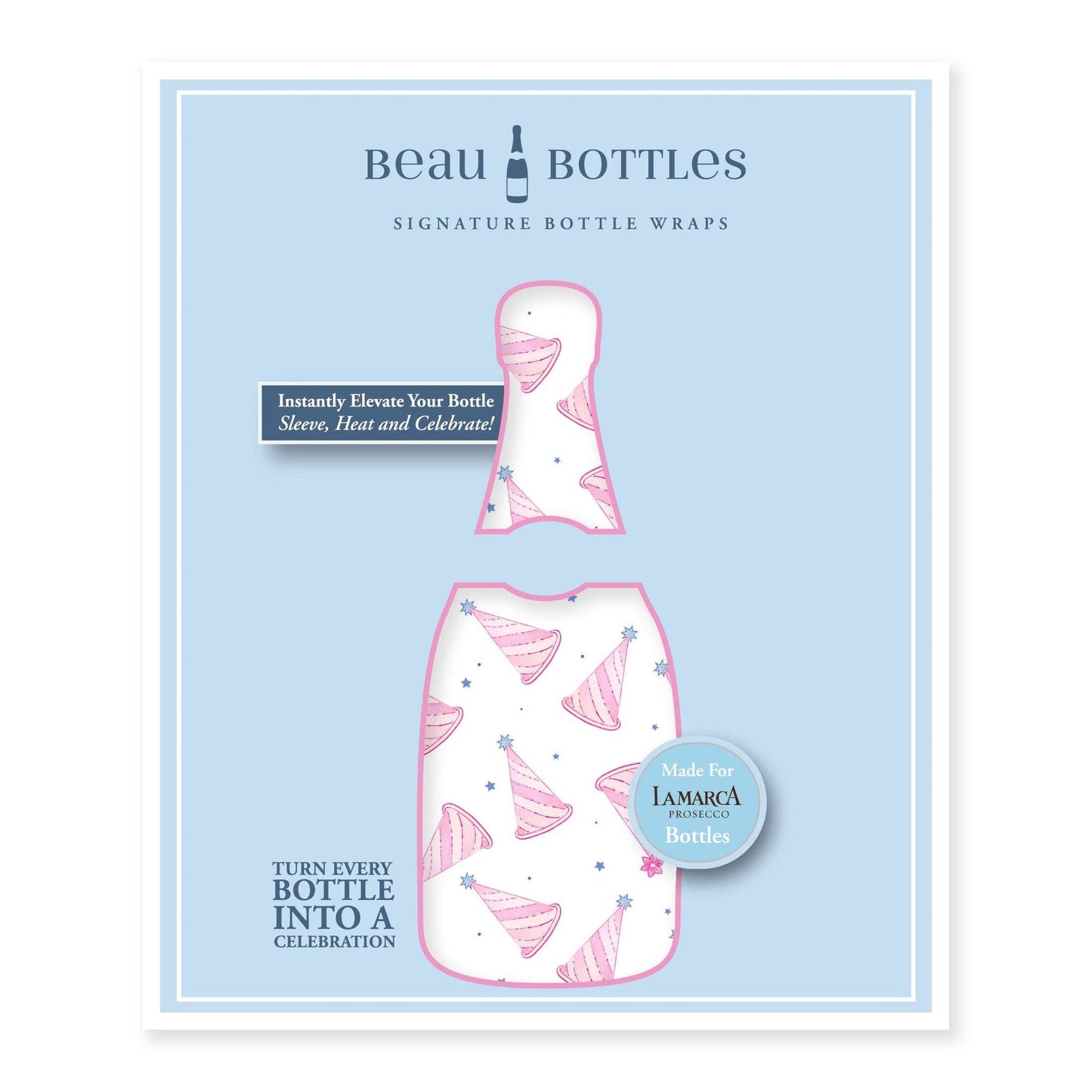 Birthday Party Hats - Prosecco Collection