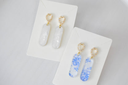 Oval Statement Earrings