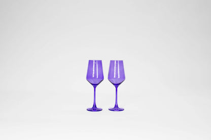 Veri Peri Purple - Wine Glass