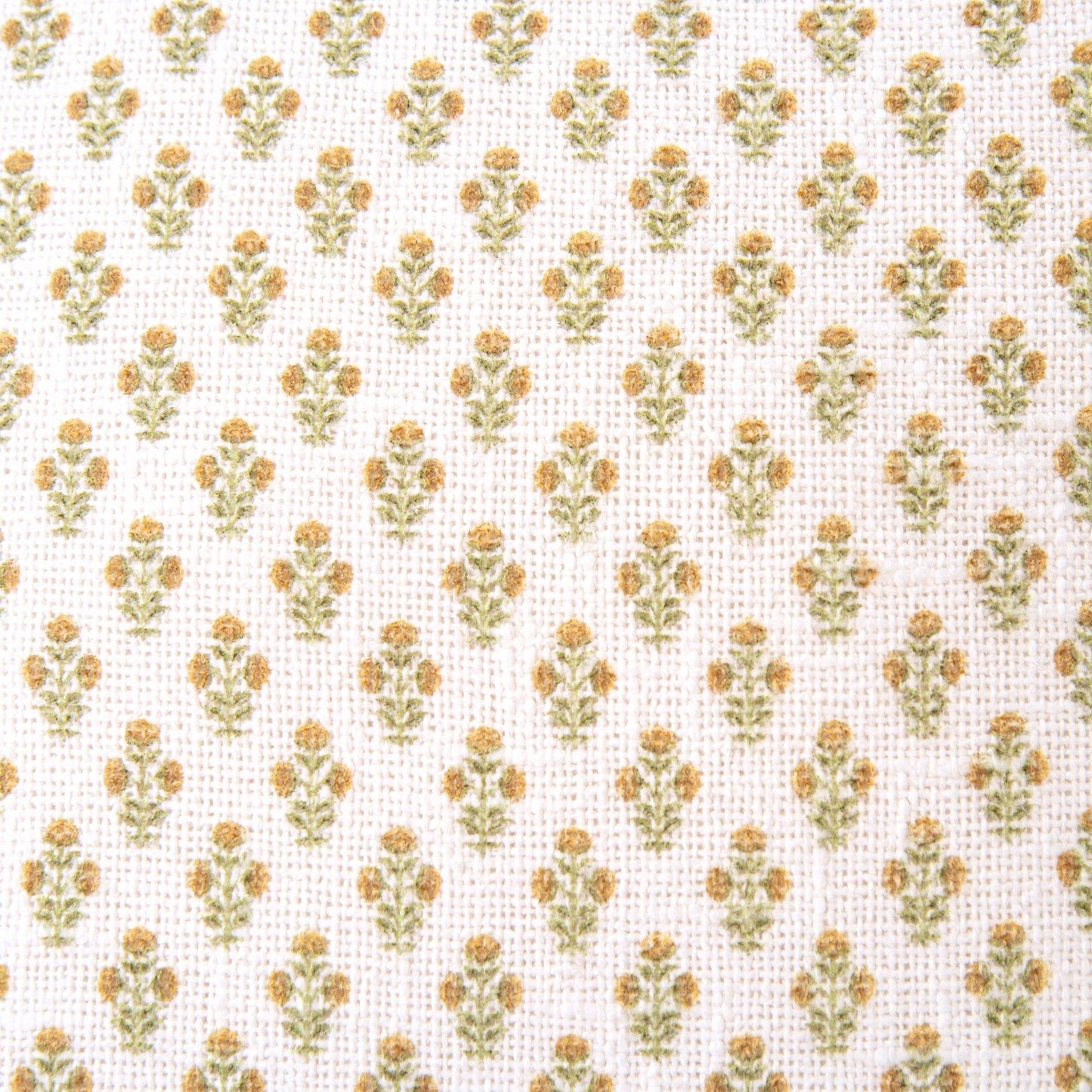 Celeste Mughal Flower Pillow- Gold