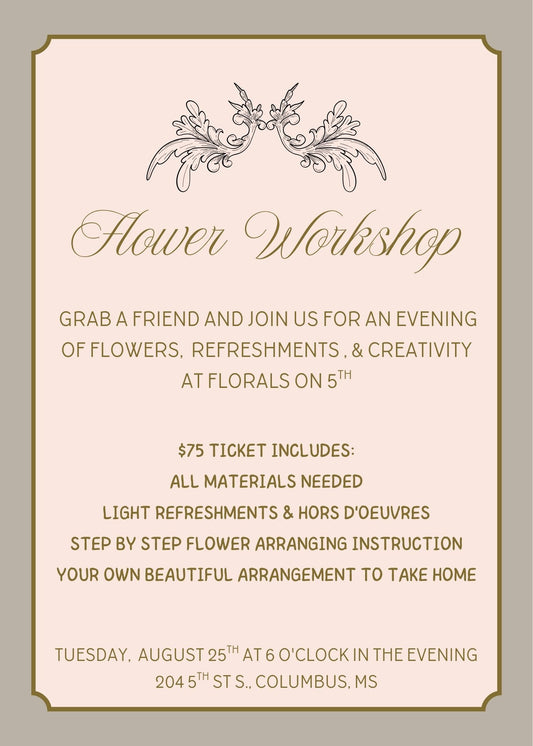 Flower Workshop