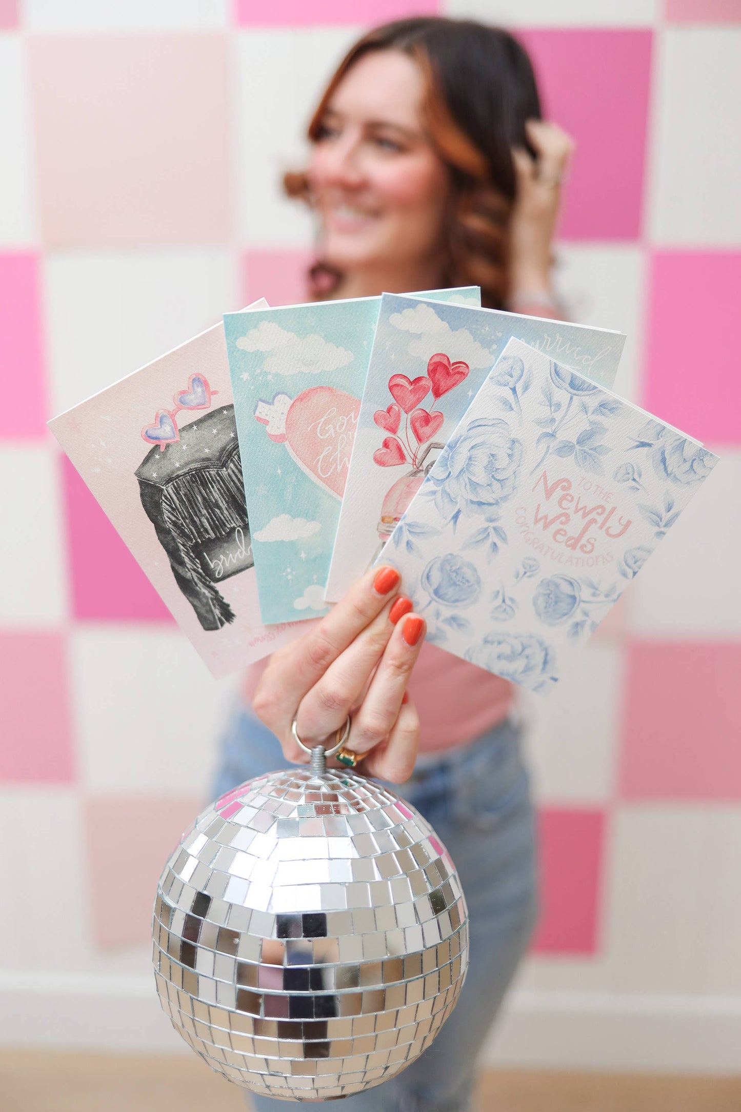 Congratulations to the newlyweds Greeting Card