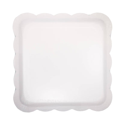 Pink & Green Gingham Plate