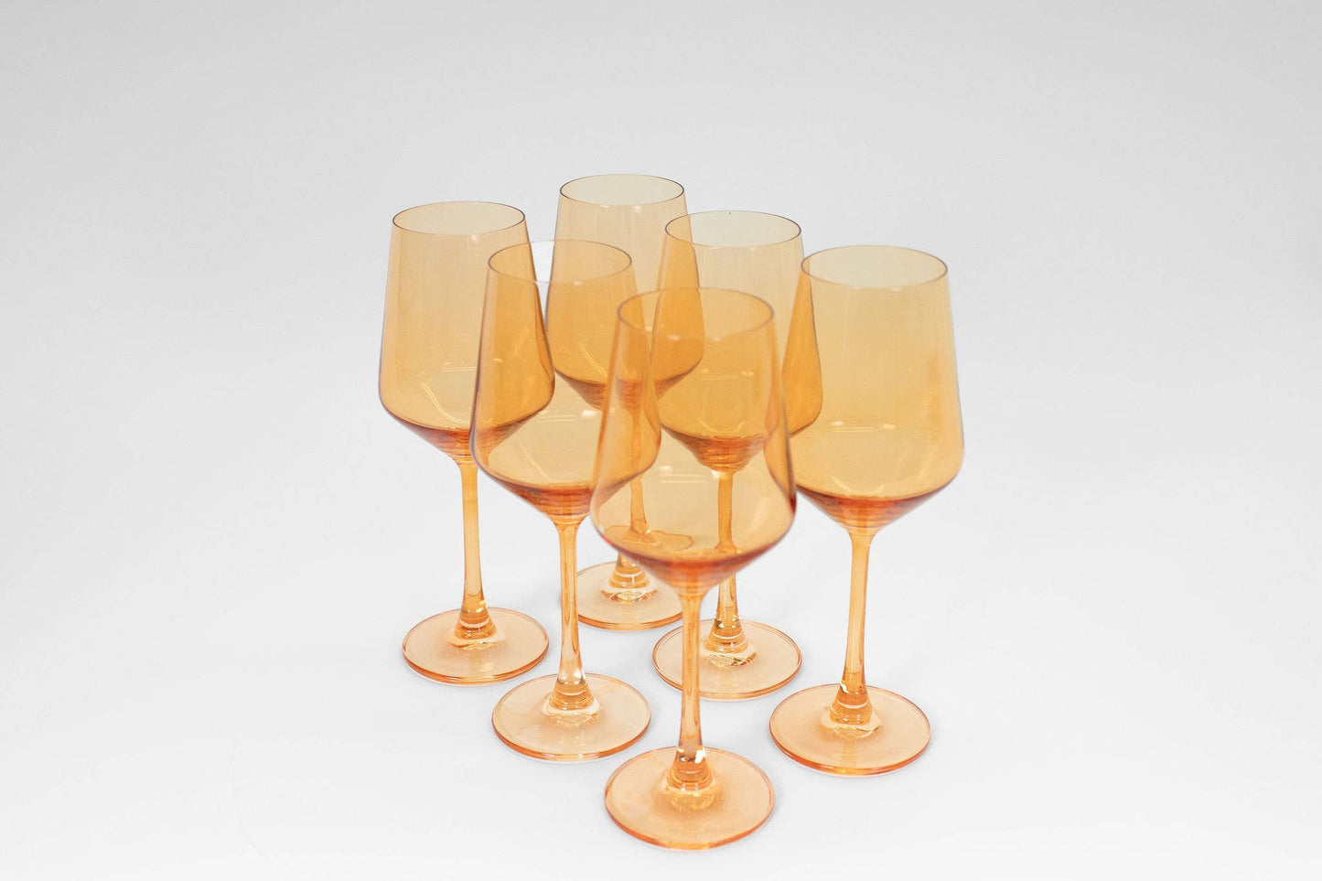 Creamsicle Orange - Wine Glass