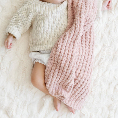 WAFFLE KNIT MINI BLANKETS
