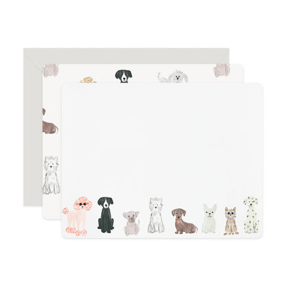 Dogs Flat Notes | Boxed Set of 6