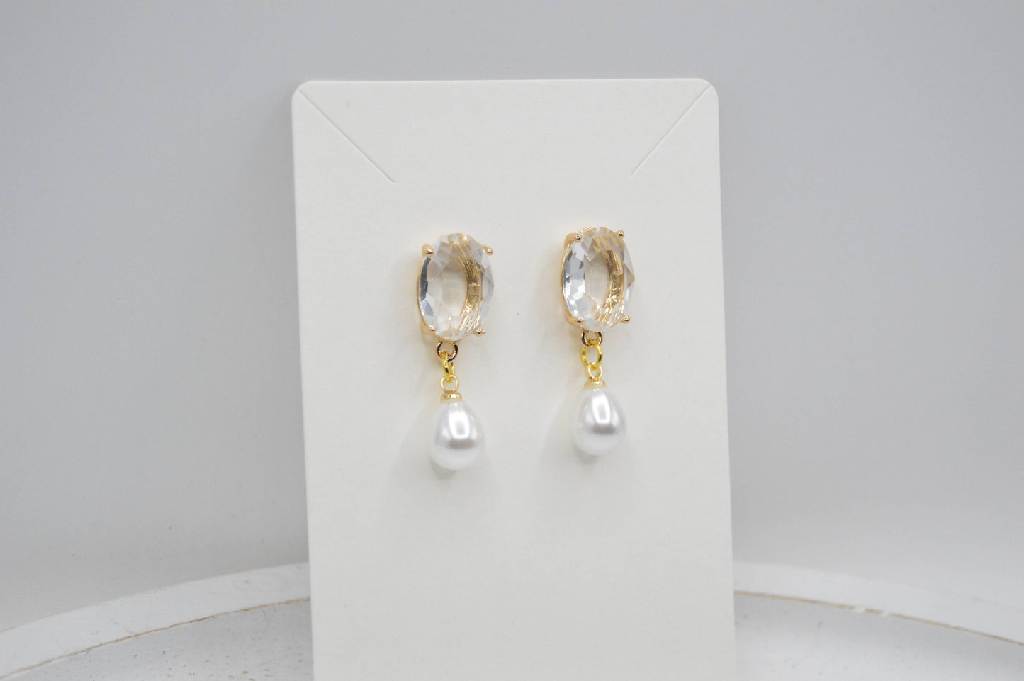Gem & Pearl Earrings