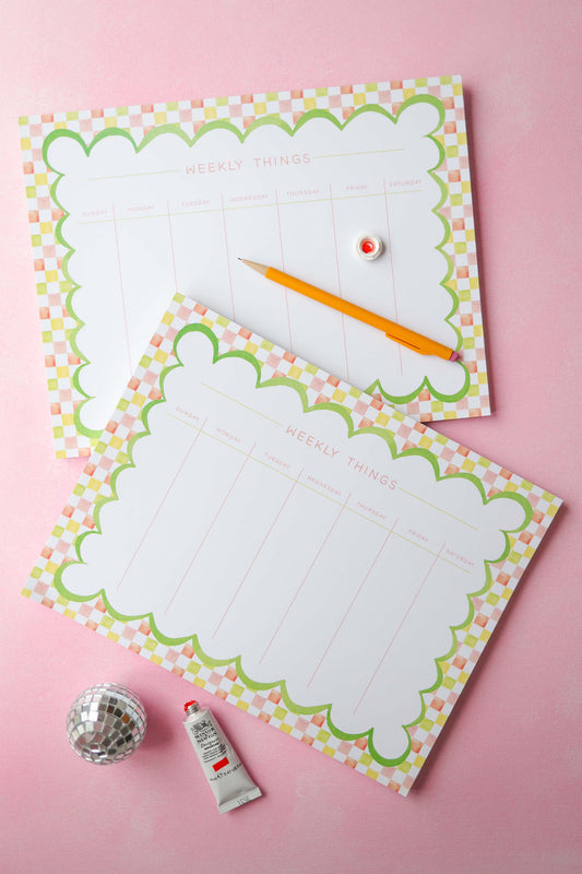 Weekly Things Notepad