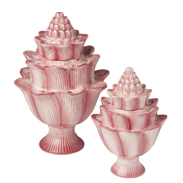 Pink Artichoke Tulipiere