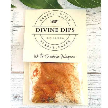 White Cheddar Jalapeno Seasoning Dip Mix & Cheeseball