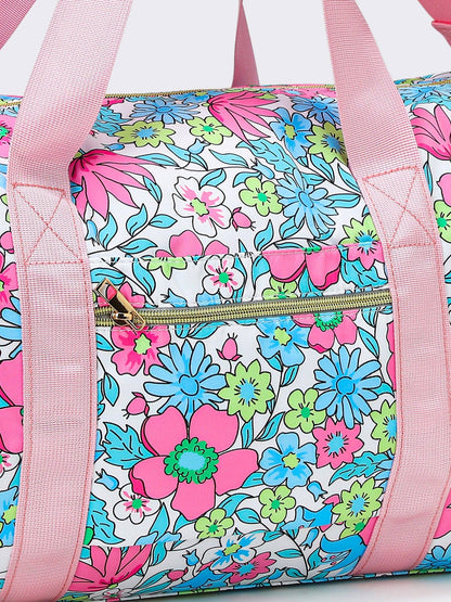 Groovy Floral Duffel Bag