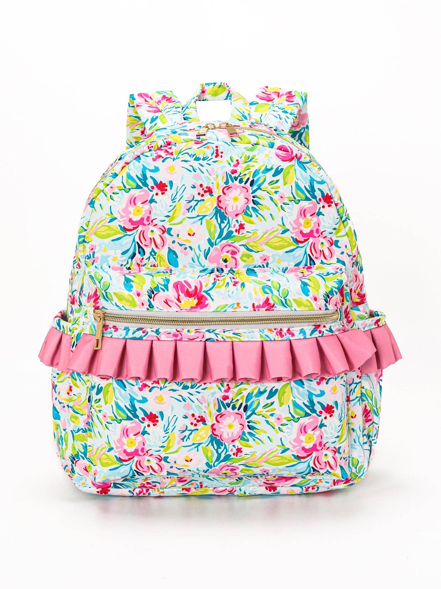 Flower Ruffle Backpack