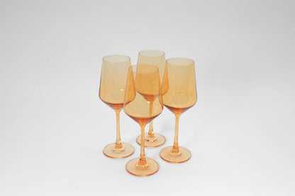 Creamsicle Orange - Wine Glass