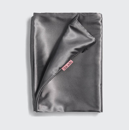 Satin Pillowcase Standard - Charcoal