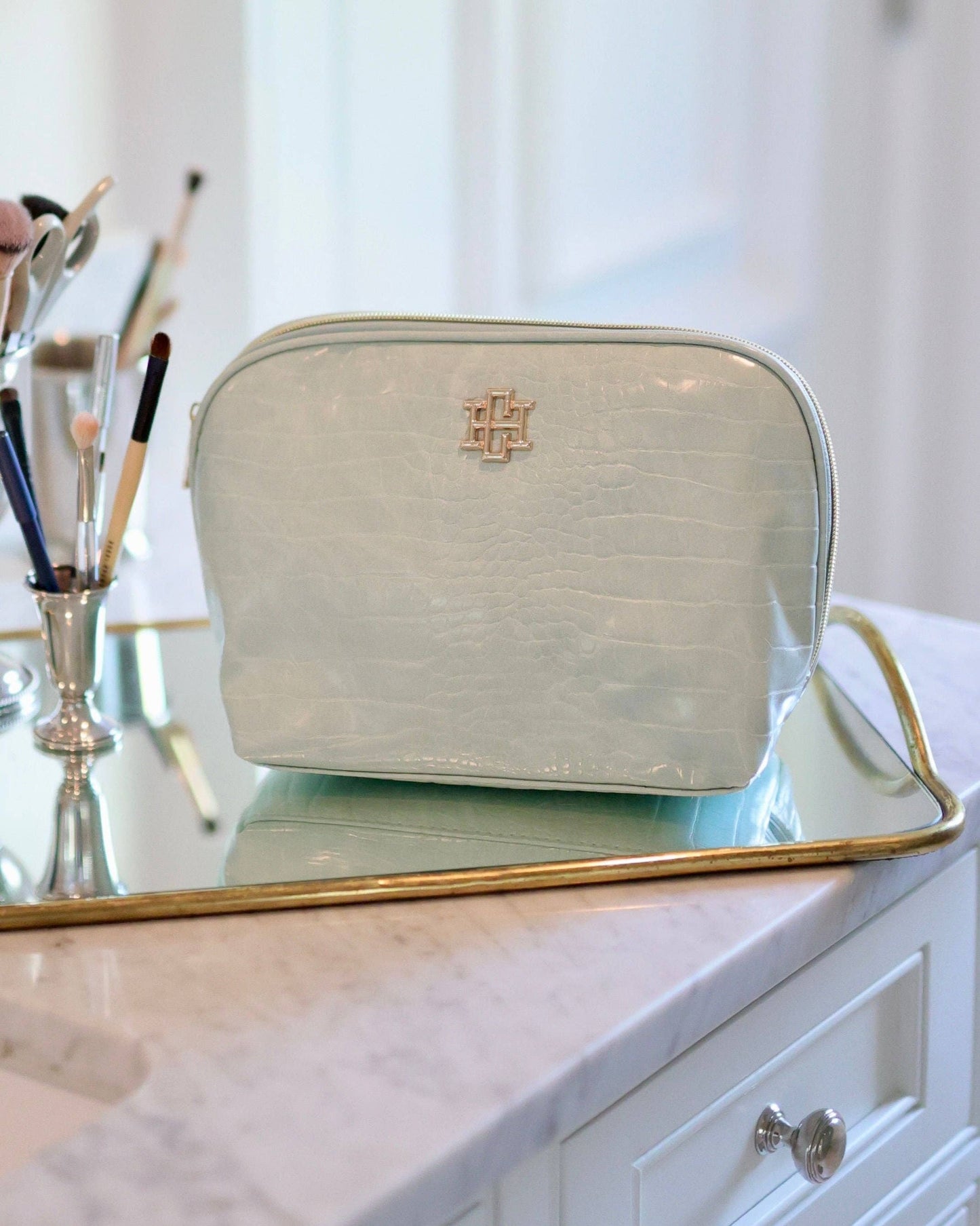 Capri Large Pouch Mint EC