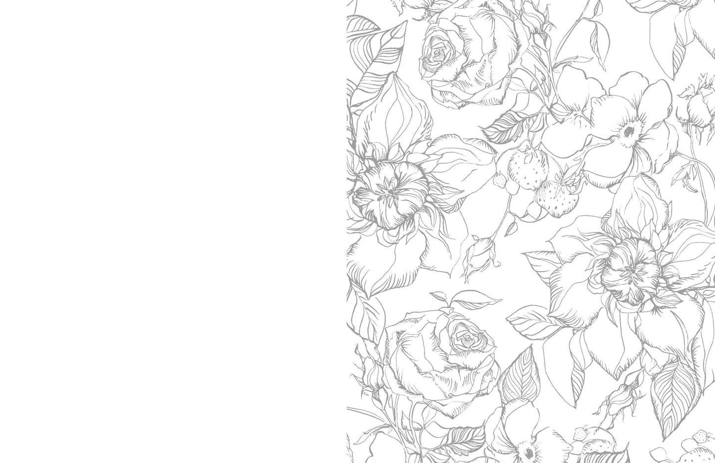 Kristy's Spring Cutting Garden: A Watercoloring Book