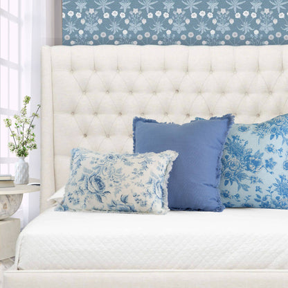 Emma Frayed Edge Pillow