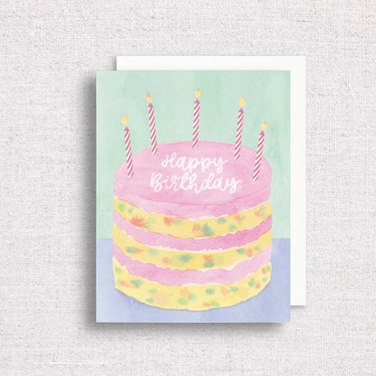 Sprinkle Cake Card