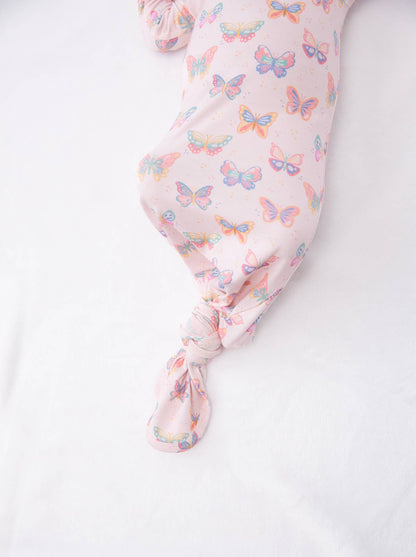 Butterfly Bliss - Knotted Infant Gown