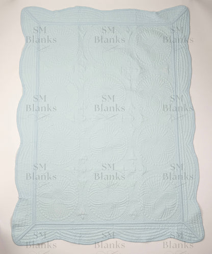 Baby Blue Heirloom Quilt