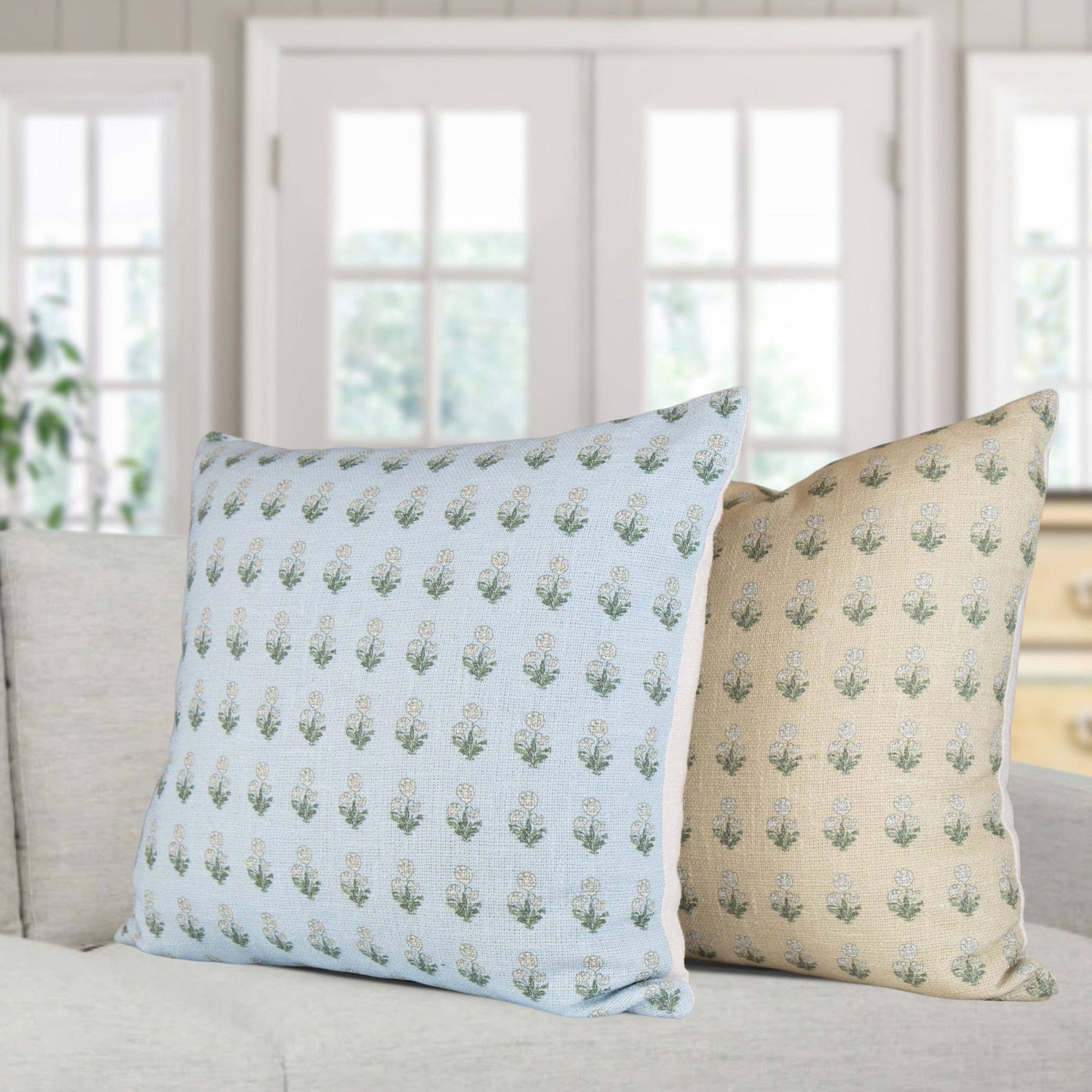 Arabella Sky Blue Pillow