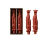 S/2 Unscented Leopard Taper Candles