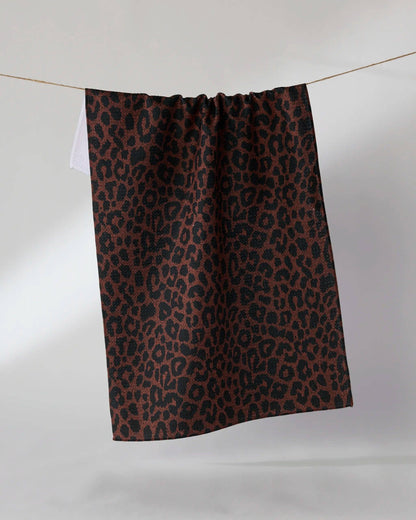 Midnight Safari Tea Towel
