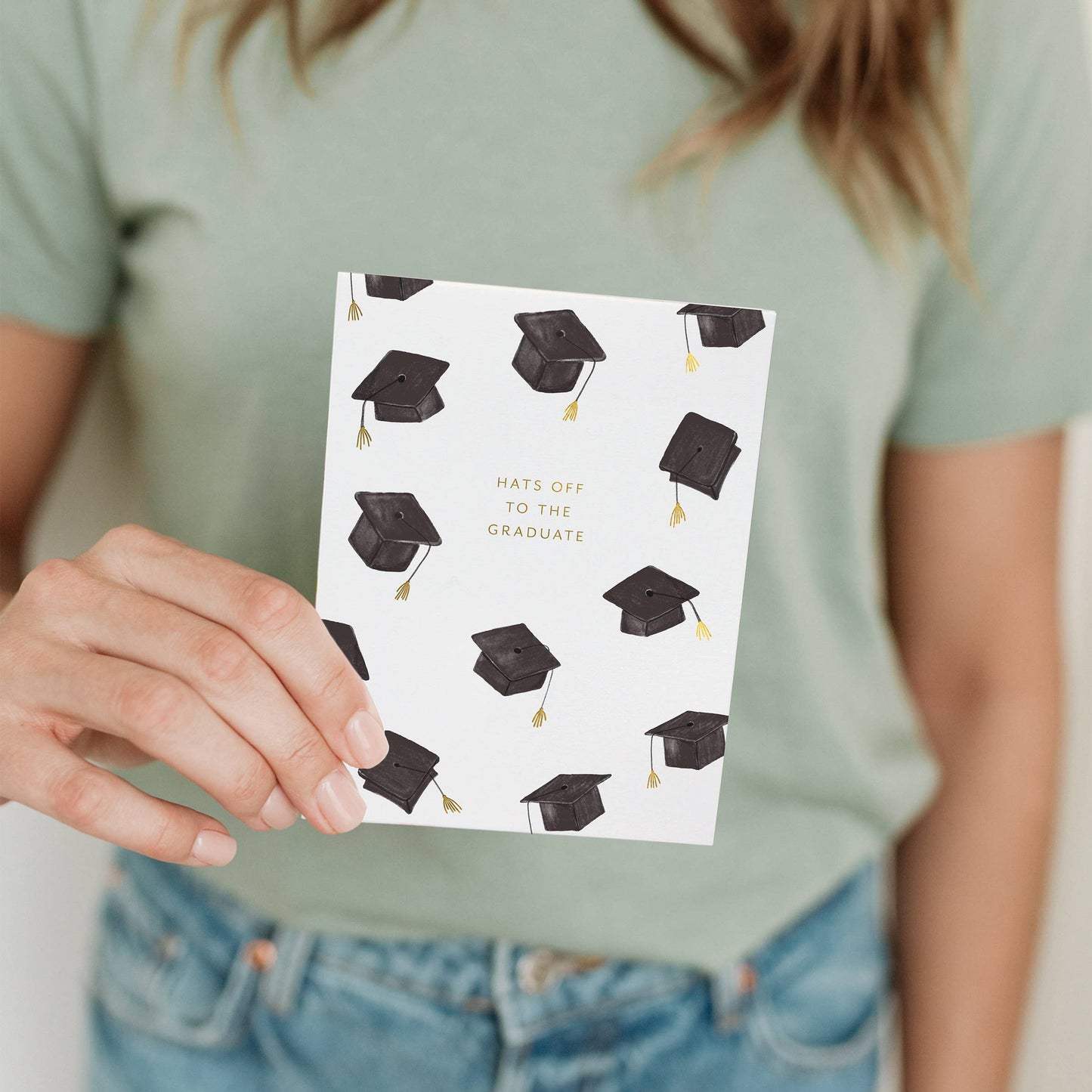 Congrats Grad Hats Card