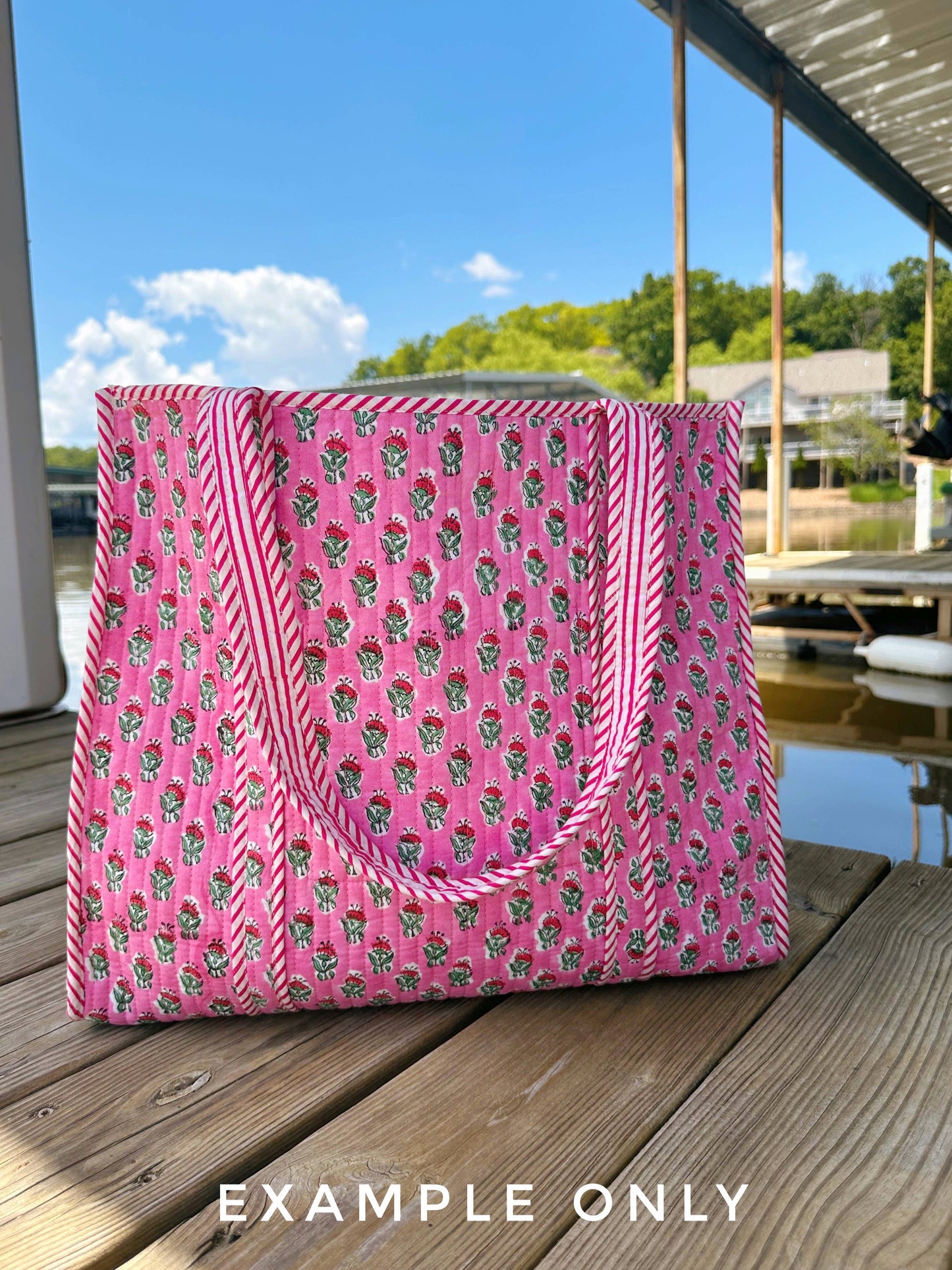 Pink Tiger Tote Bag