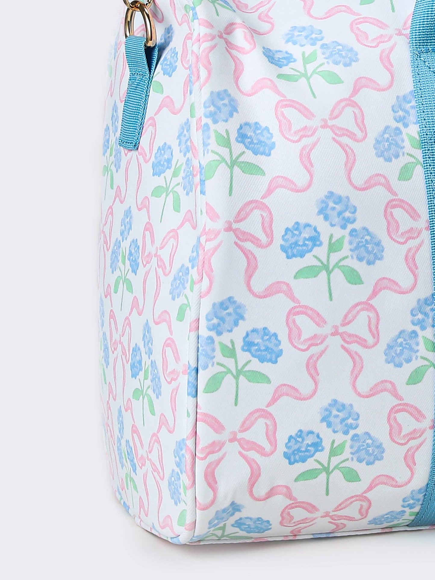 Floral Bow Duffel Bag